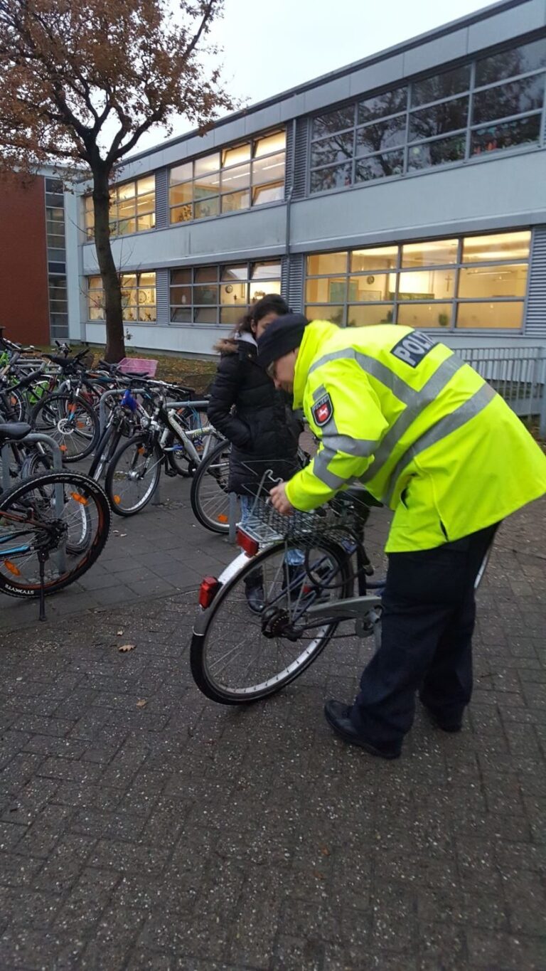 Foto zum Beitrag: Fahrradkontrolle 2018