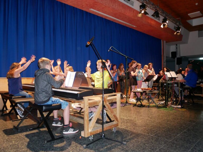Foto zum Beitrag: Große Sommerkonzert der Keyboardklassen