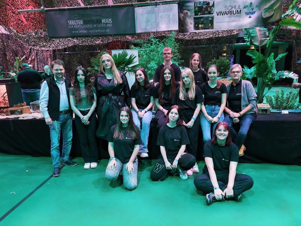 Foto 3 von 6: Schulvivarium Saterland auf der Messe „Mein Tier“